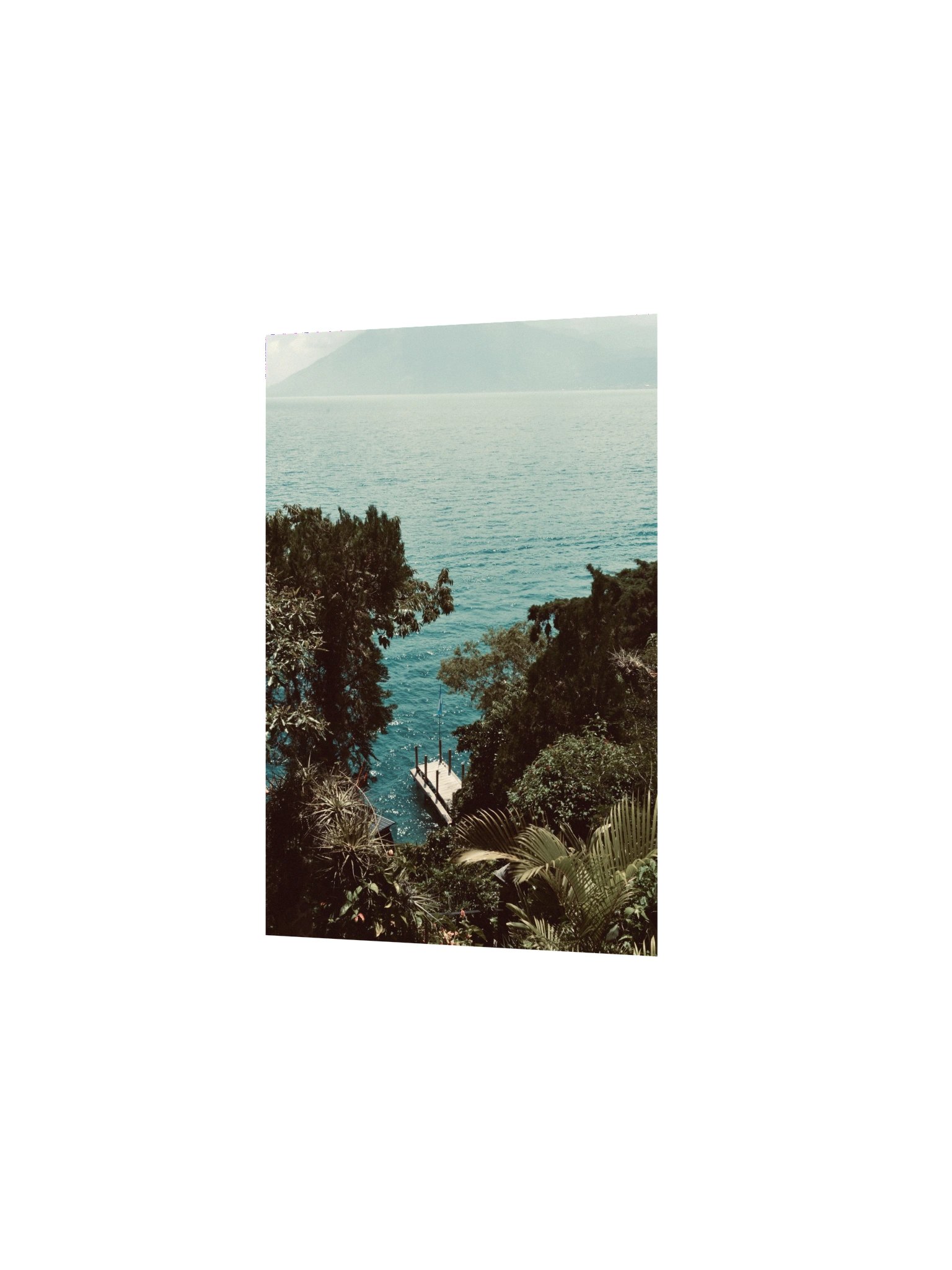 Lake Atitlan - Shoreline and Private Pier – (Print Only) product image (9)