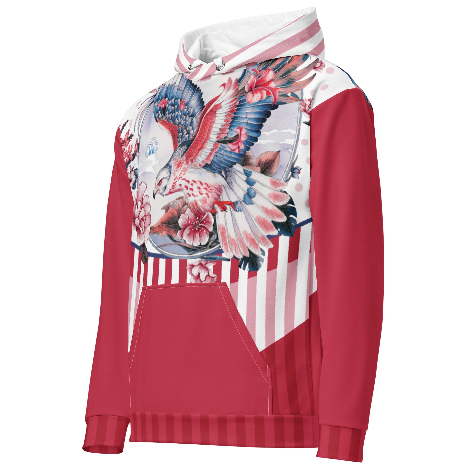EAGLE-Hawaiian hawk-cotton hoodie-Red Circus product image (7)