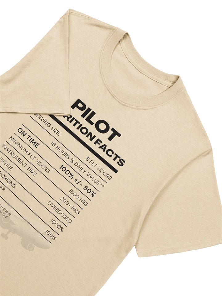 Nutritional Aviator Unisex T-Shirt product image (1)