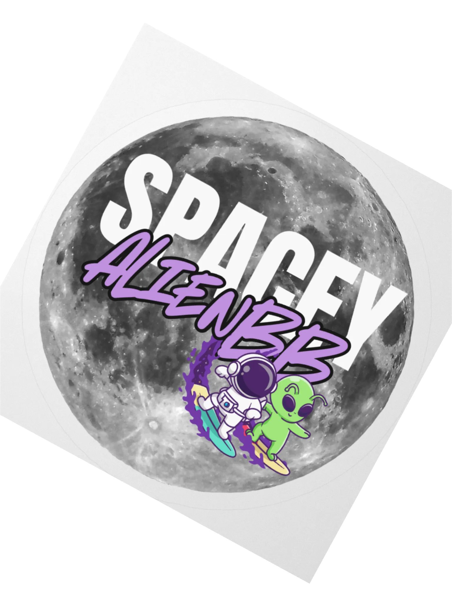 Surfin' Spacey Stickie product image (2)