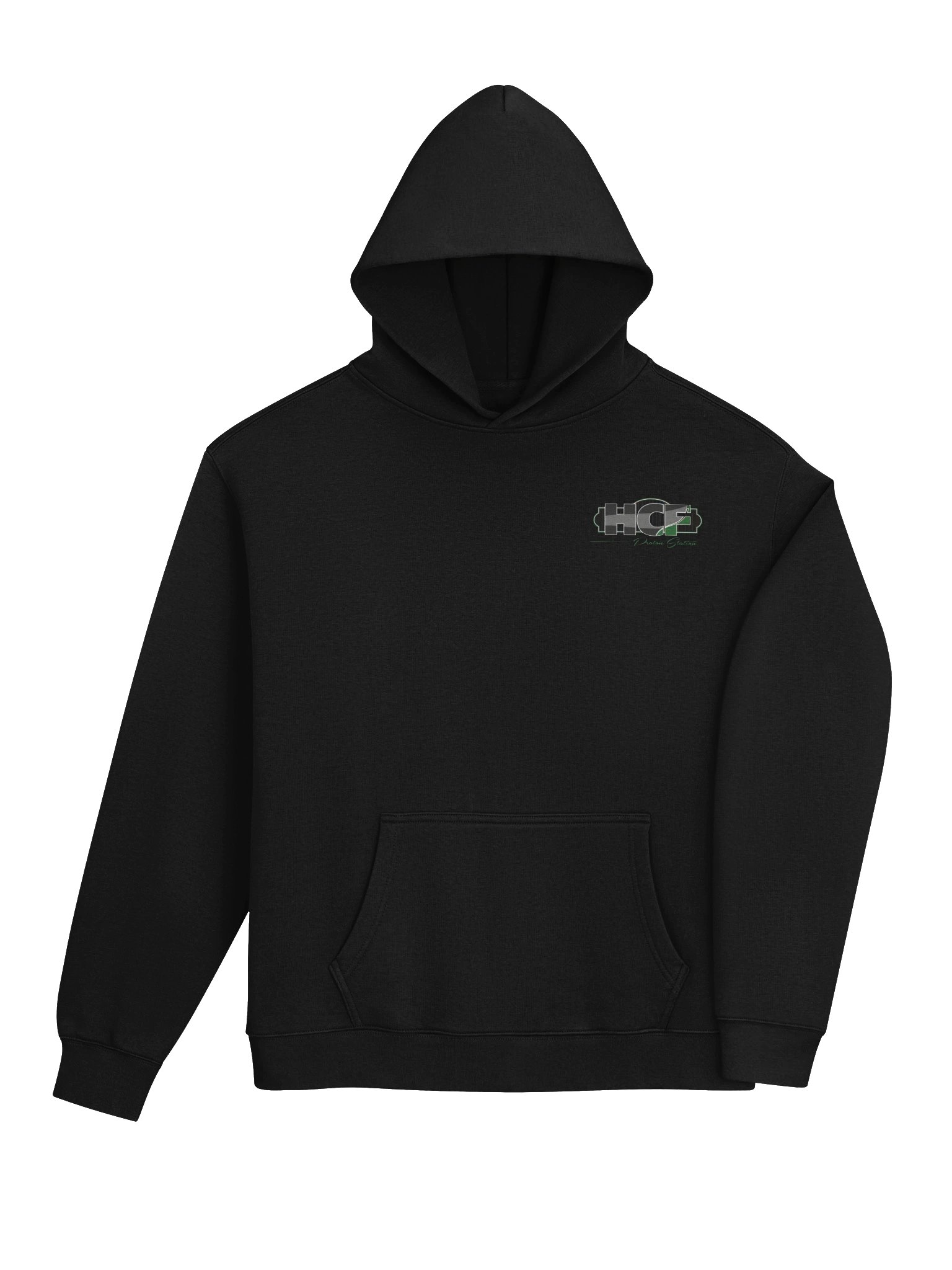 HCF Hoodie Green Logo product image (4)