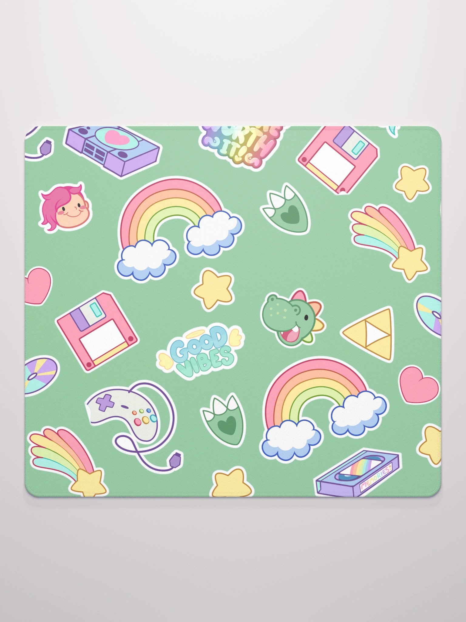 Retro Zilla Gaming Mouse Pad product image (2)