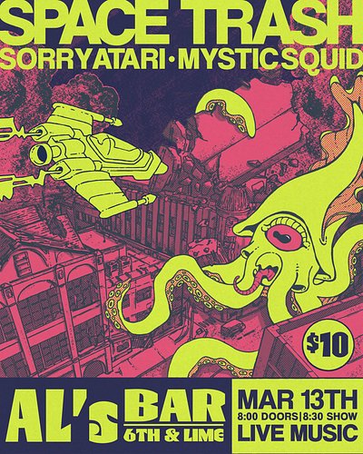 This Friday at Al’s bar in Lexington! Come on out and support this most excellent lineup of local music! With @timanddonnies_...