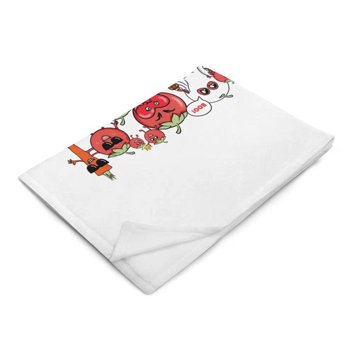 Tomato CONJUCTION Blanket| Space Tomato Gaming Throw Blanket product image (2)