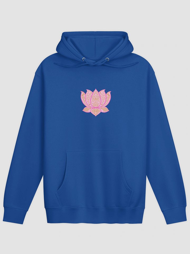 Lotus Bloom Gold Line Pattern Hoodie product image (1)