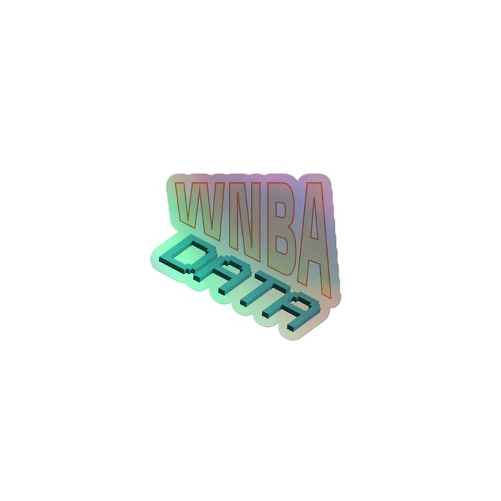 WNBADATA Holo Sticker product image (1)