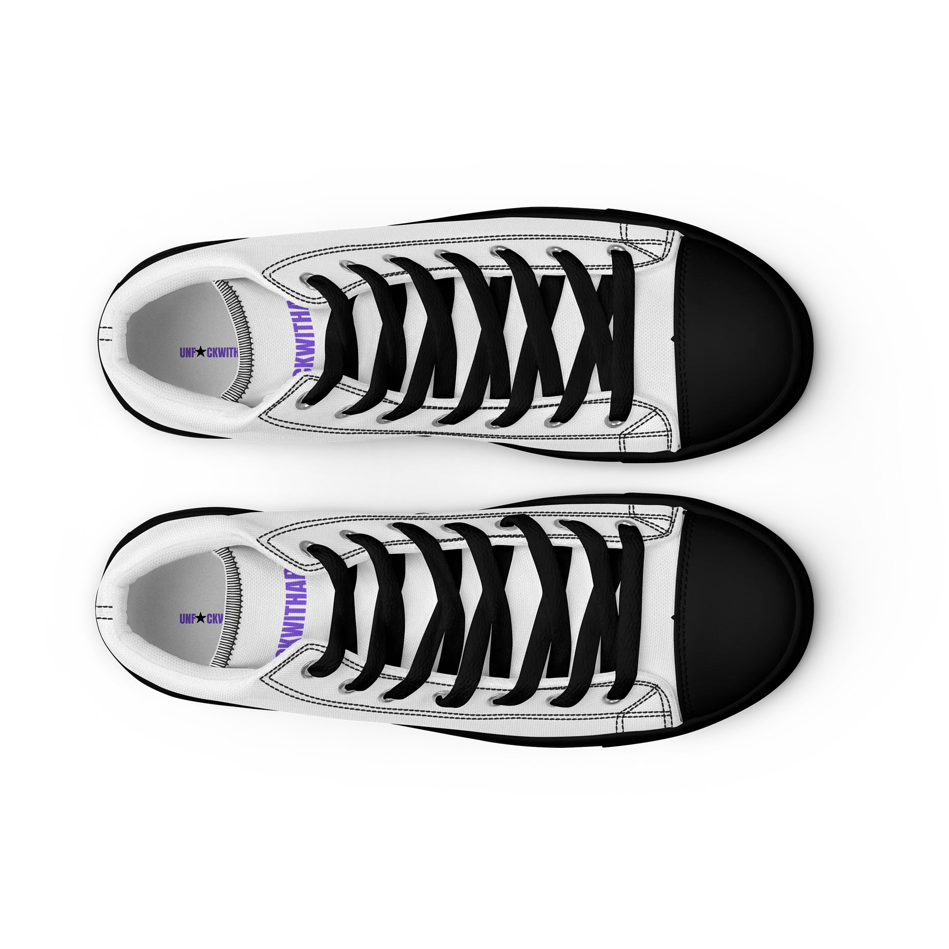 UNF★CKWITHABLE-ISH™ Women's High-top Canvas Shoes product image (1)