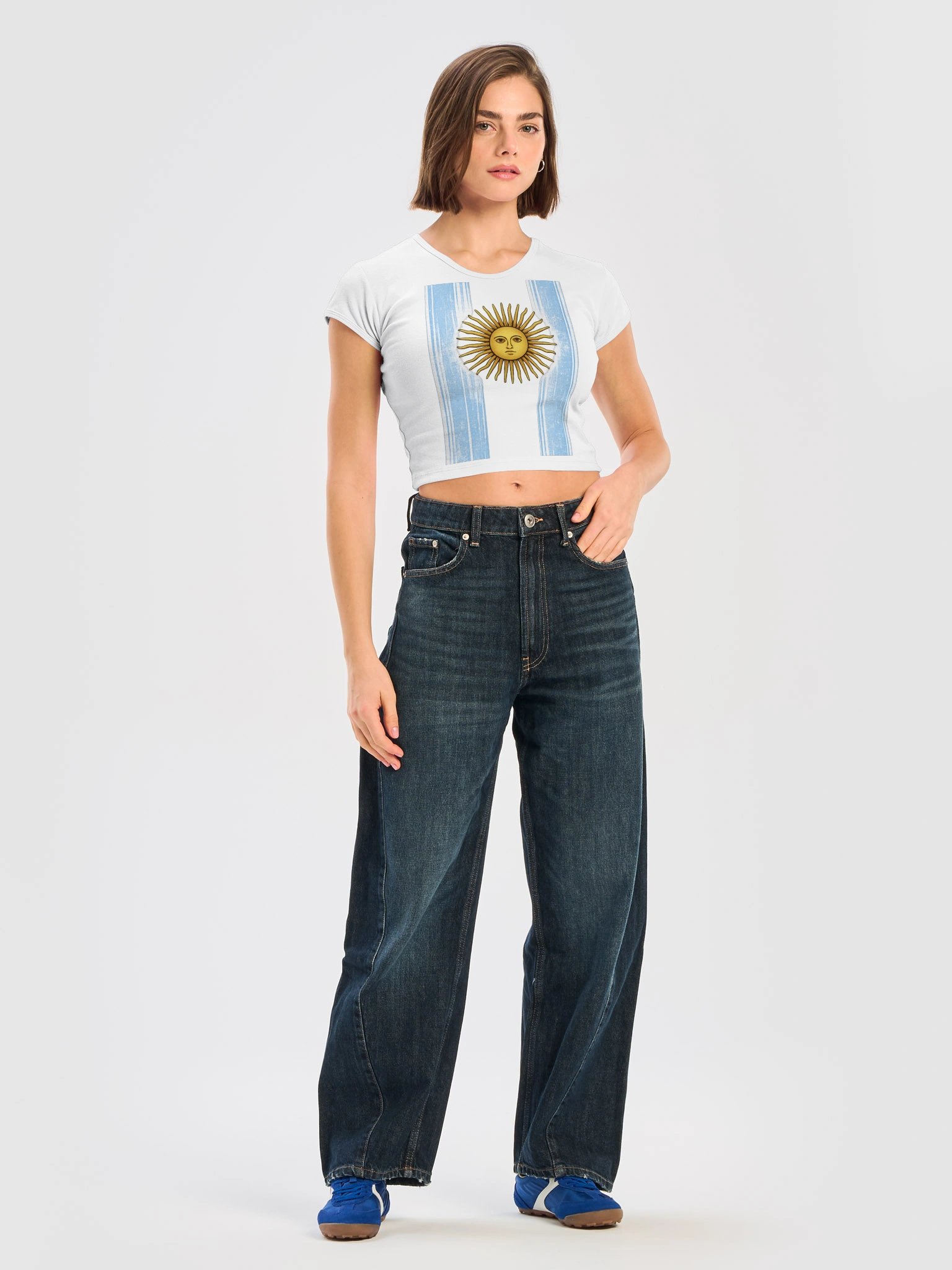 GMG Argentina Collector Crop Tee 🔥 LIMITED DROP — ONLY 50 product image (8)