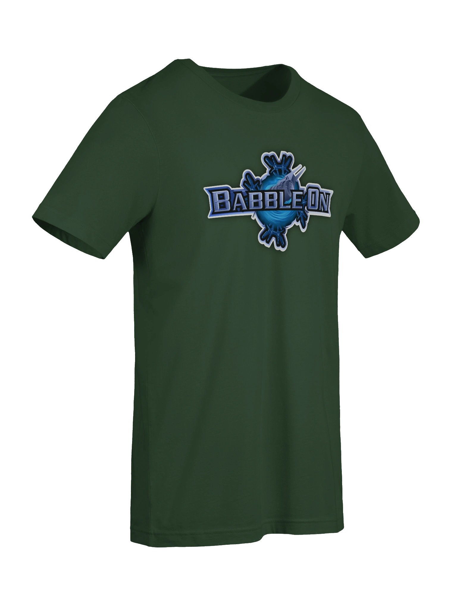 Babble On Logo Tee, Forest Green Edition product image (7)