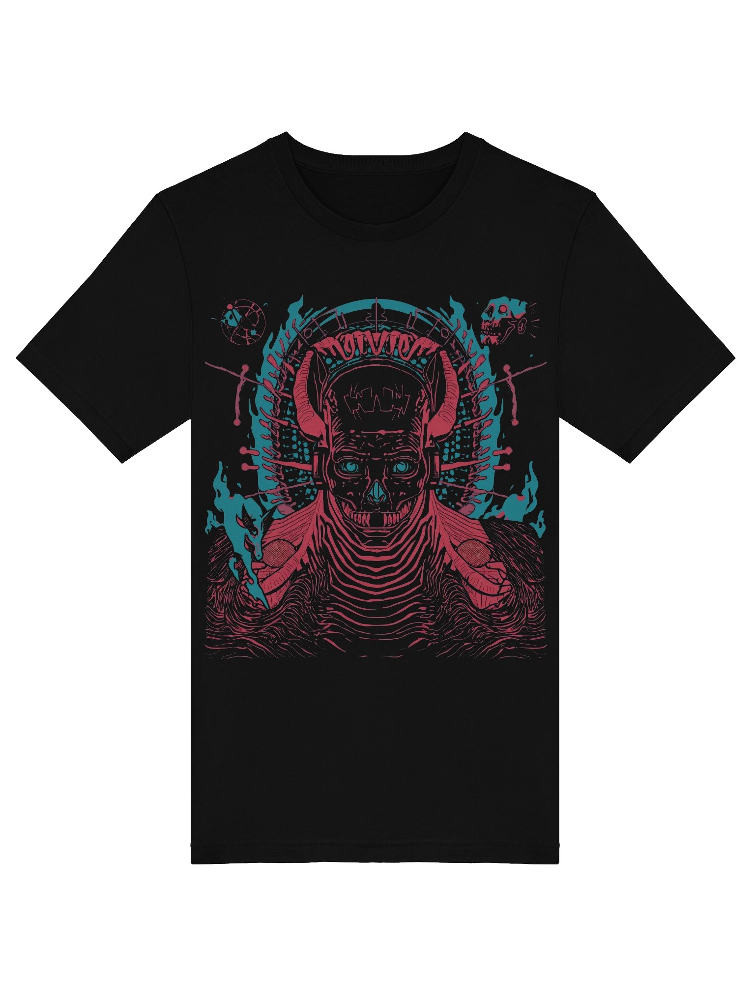 Neon Halo Demon Lightweight T-Shirt product image (4)
