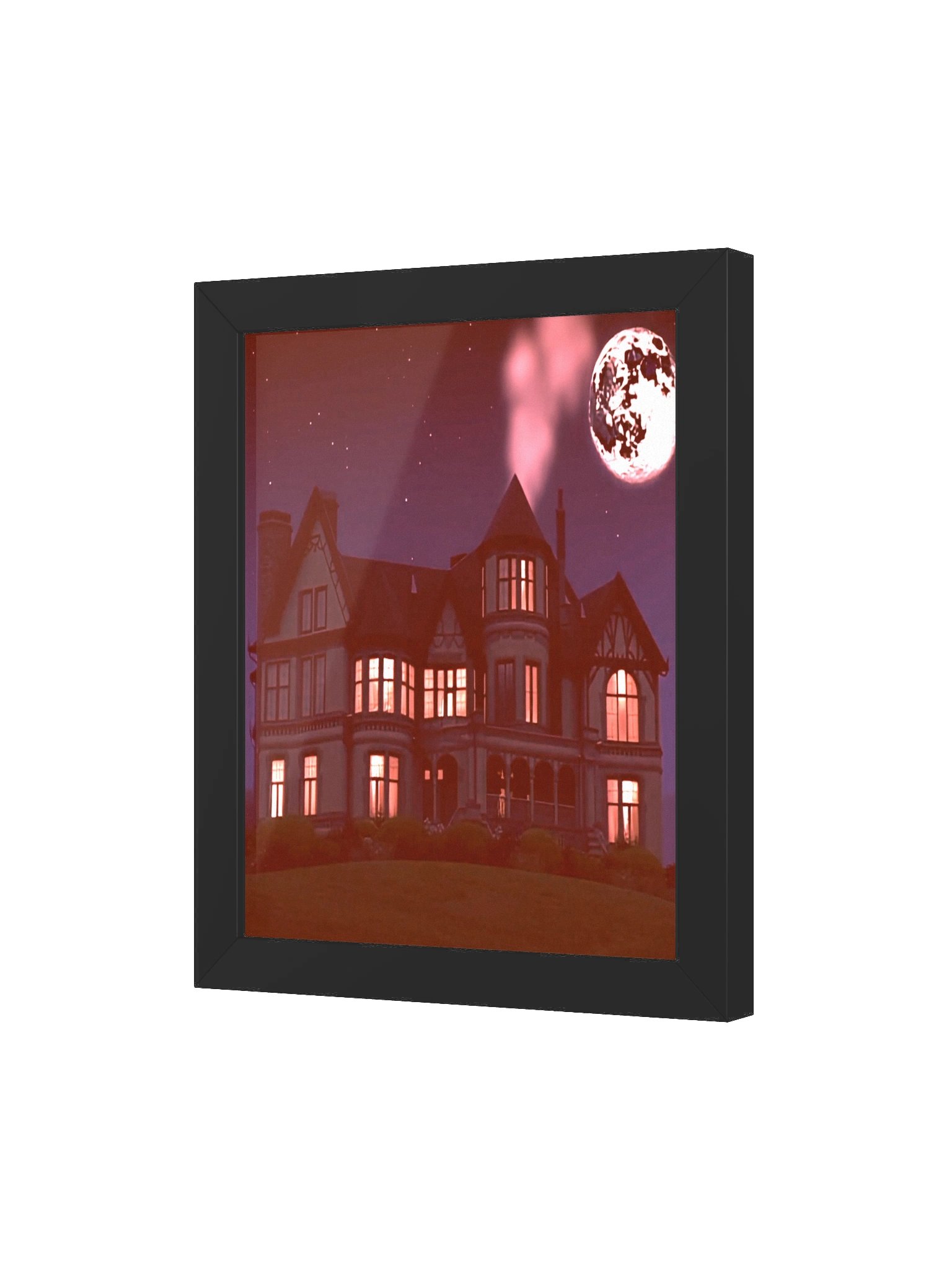 REEVES VAMPIRES MANSION FRAMED PRINT product image (3)