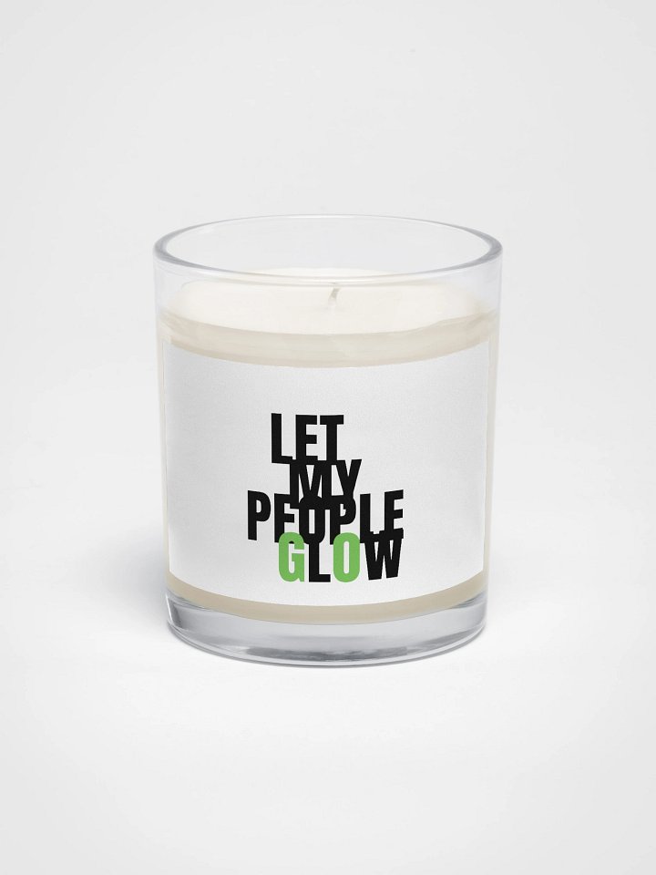 Exodus Themed Let My People Glow Soy Wax Candle product image (1)
