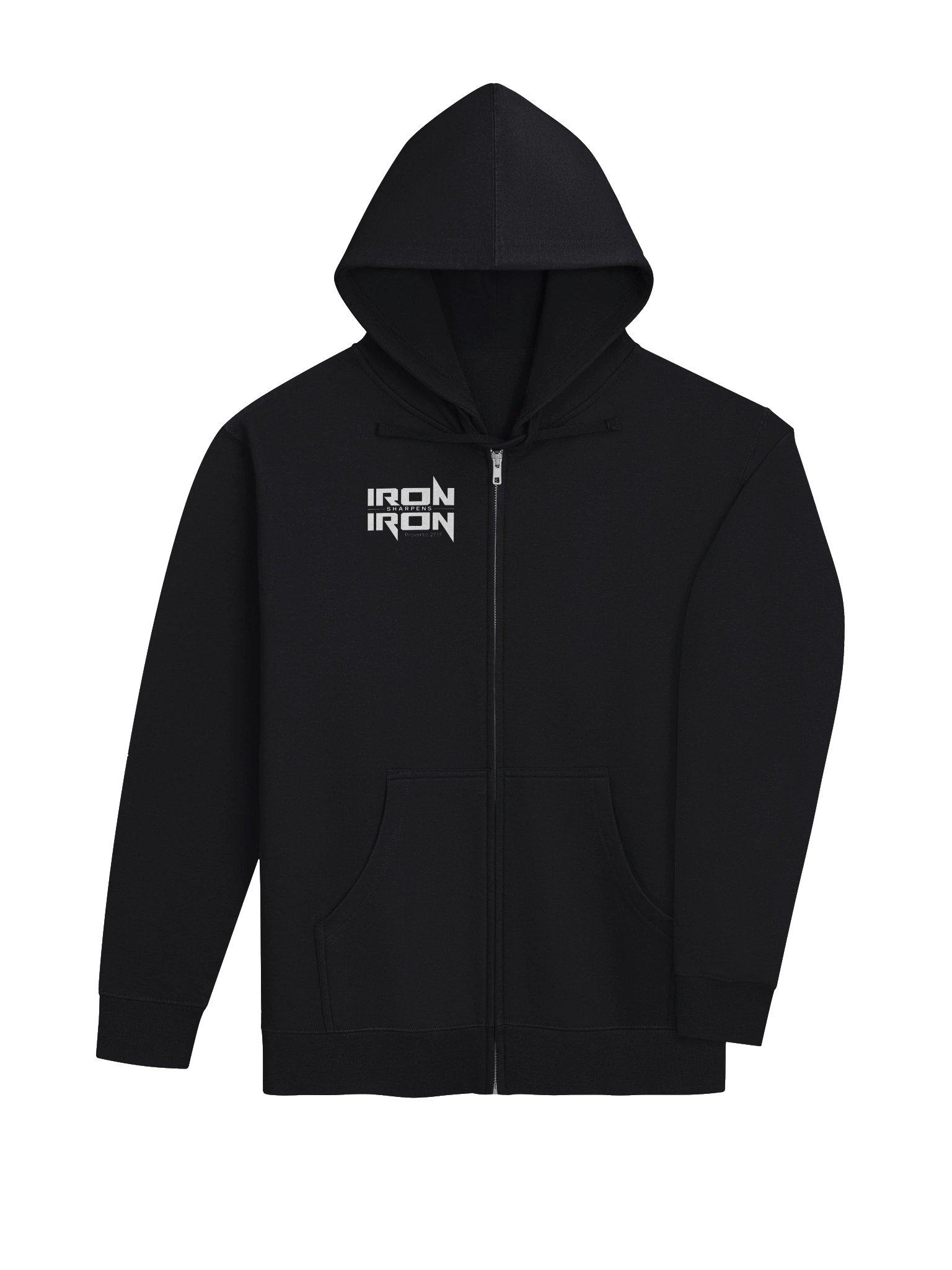 IRON SHARPENS IRON™ Signature Men's Zip Hoodie product image (4)
