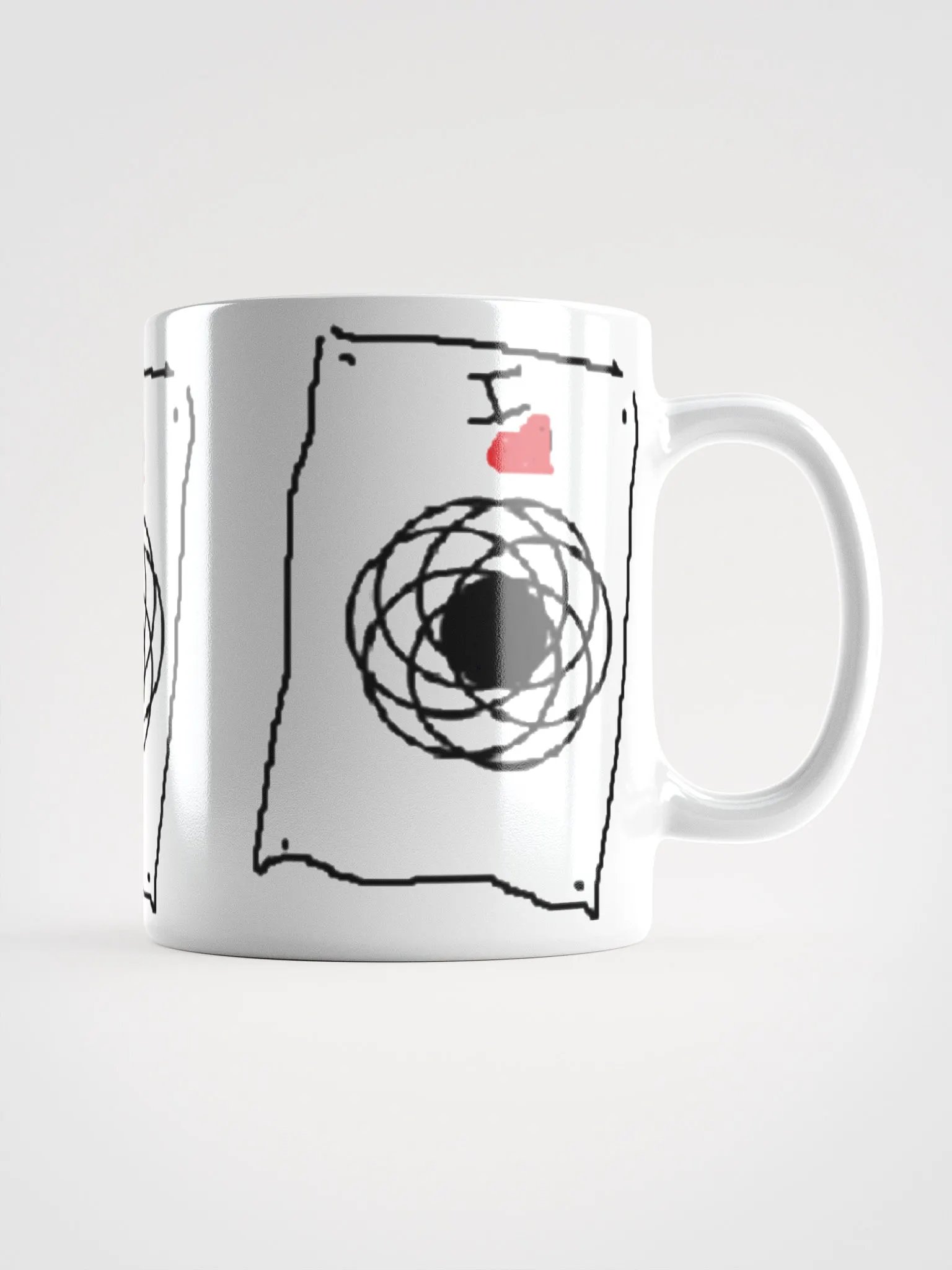 Heartfelt Geometric Elegance Mug product image (1)