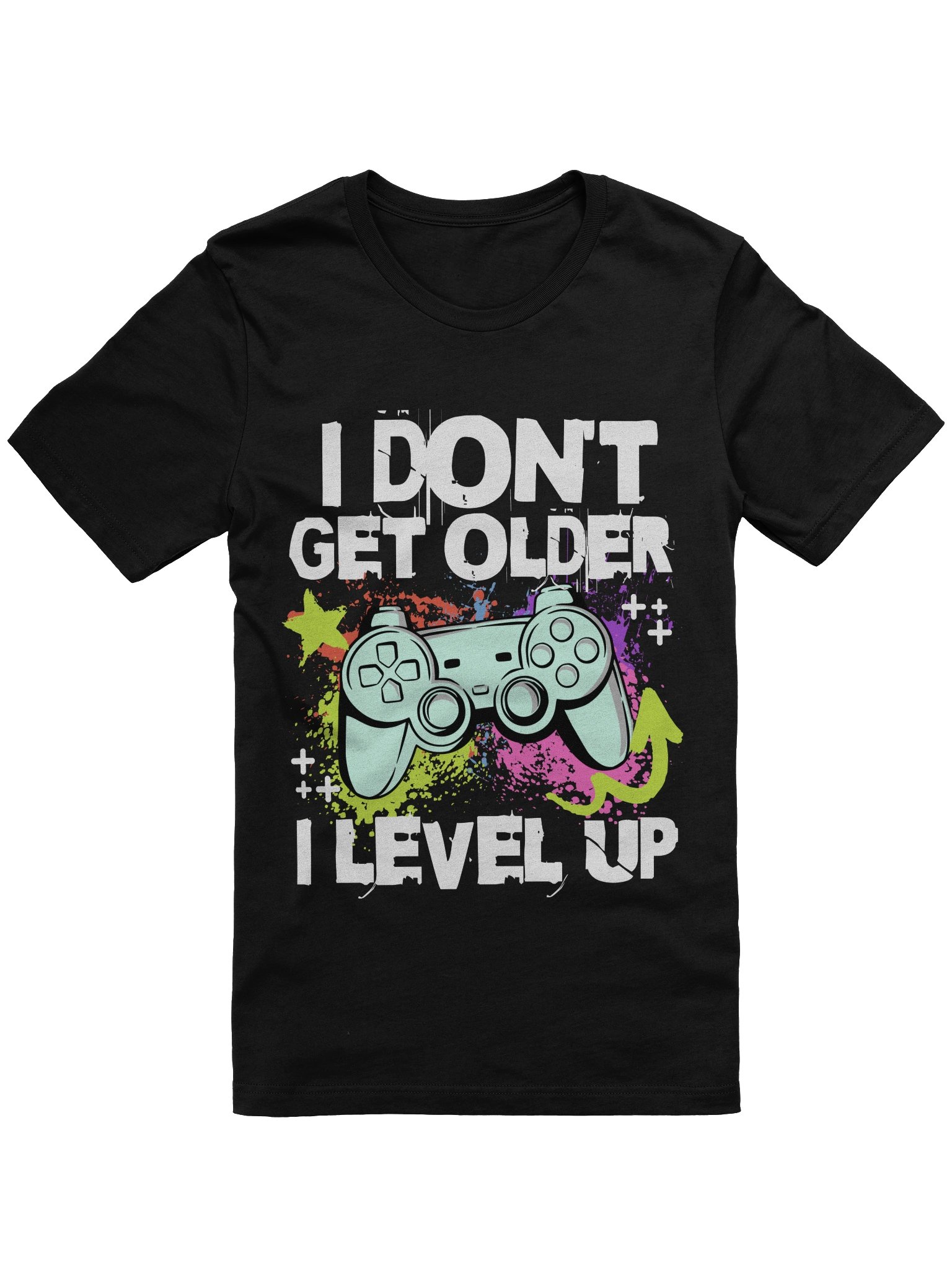 Playful Controller Splatter T-Shirt product image (5)