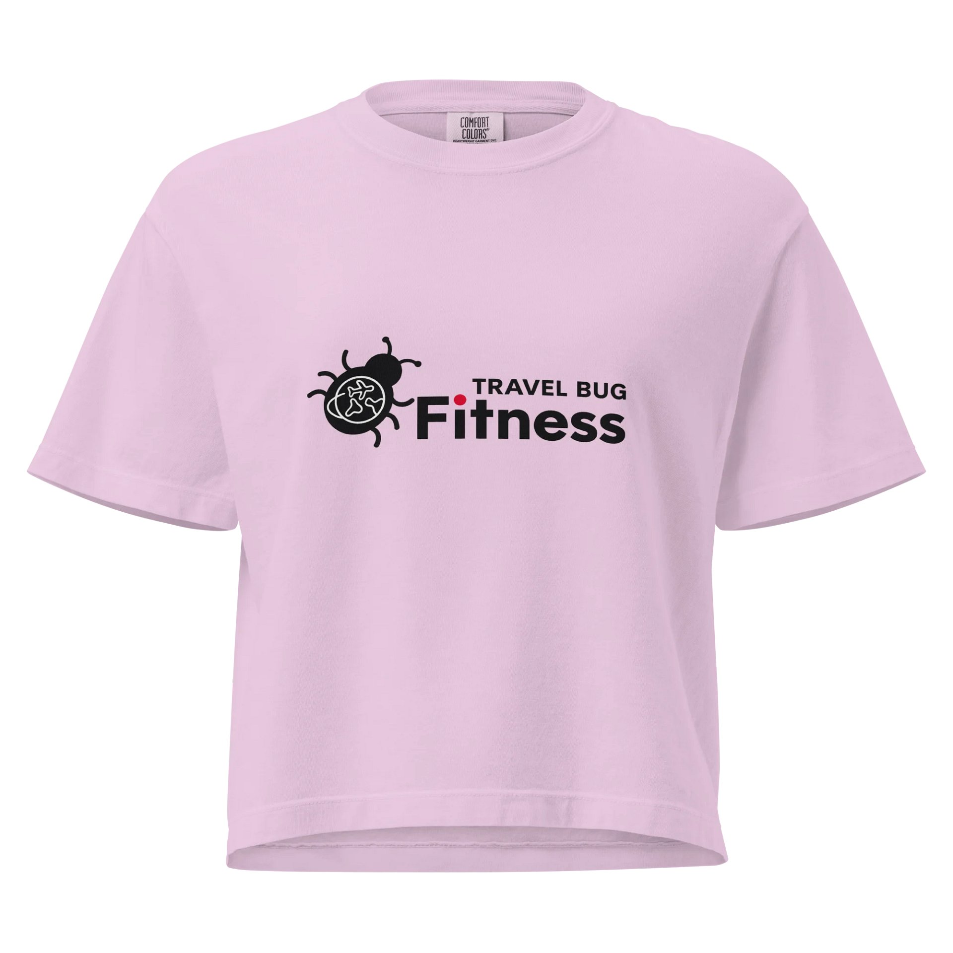 Travel Bug Women's Fitness Crop Tee product image (1)