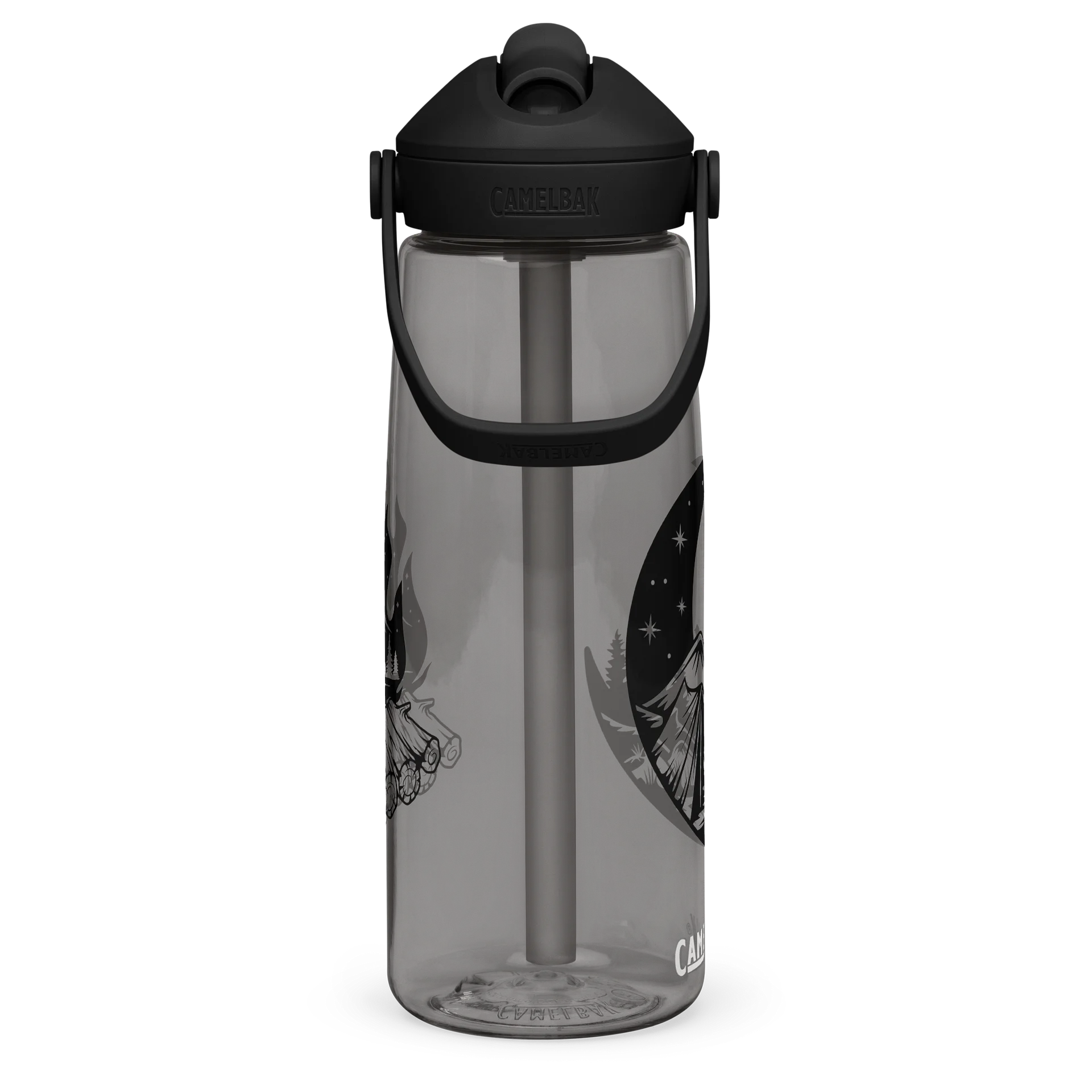 The Hiking Camper Flip Straw Water Bottle product image (14)