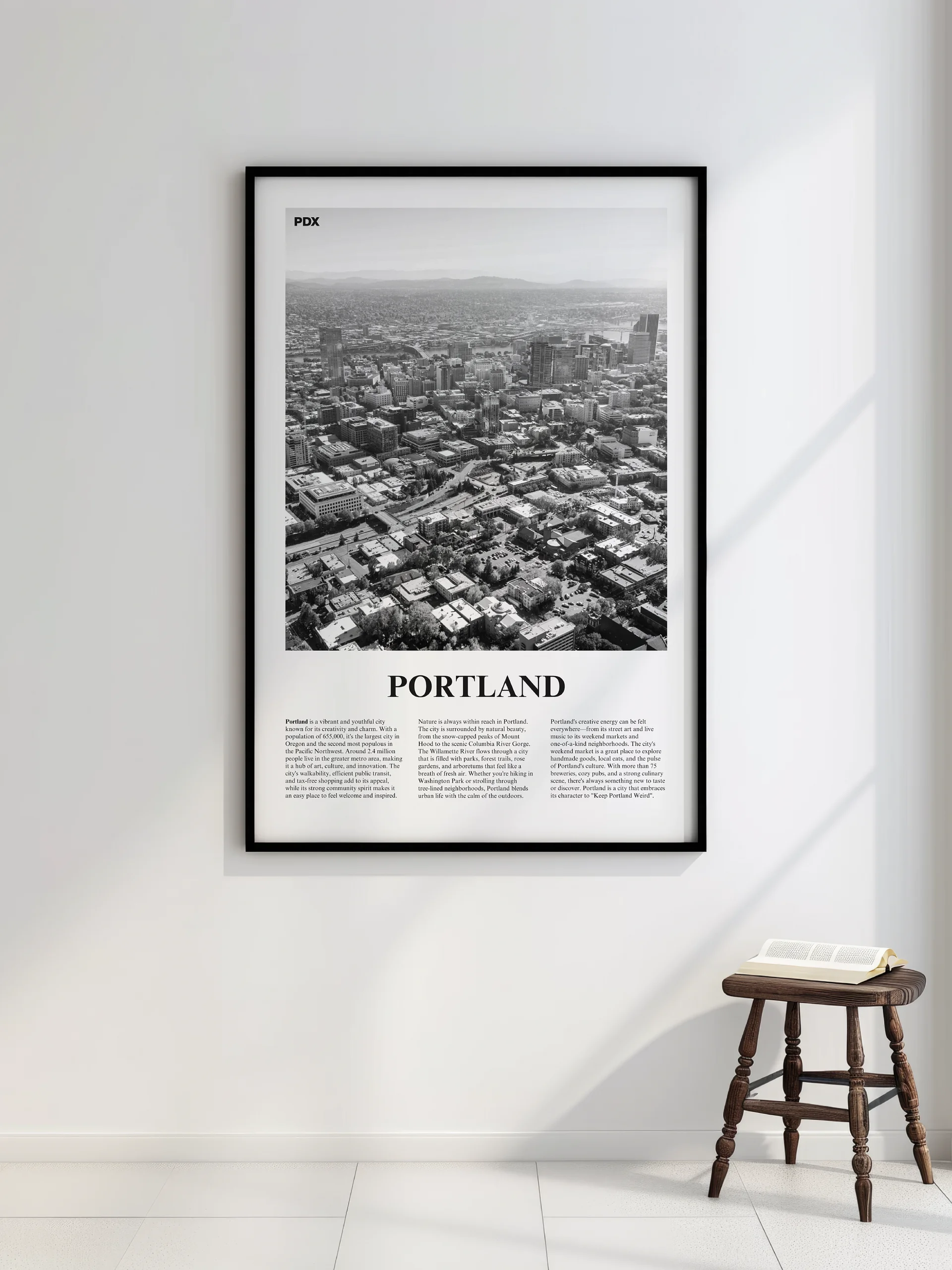 Portland 01 Newspaper Poster product image (2)