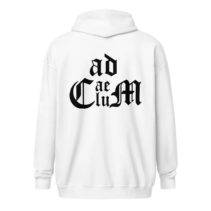 Generic Logo Zip Hoodie (Black Logo) product image (33)