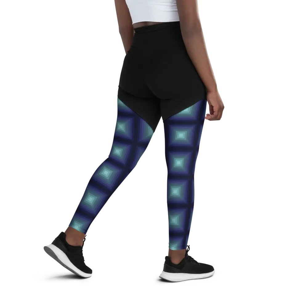 Blue 3D Gradient Squares product image (12)