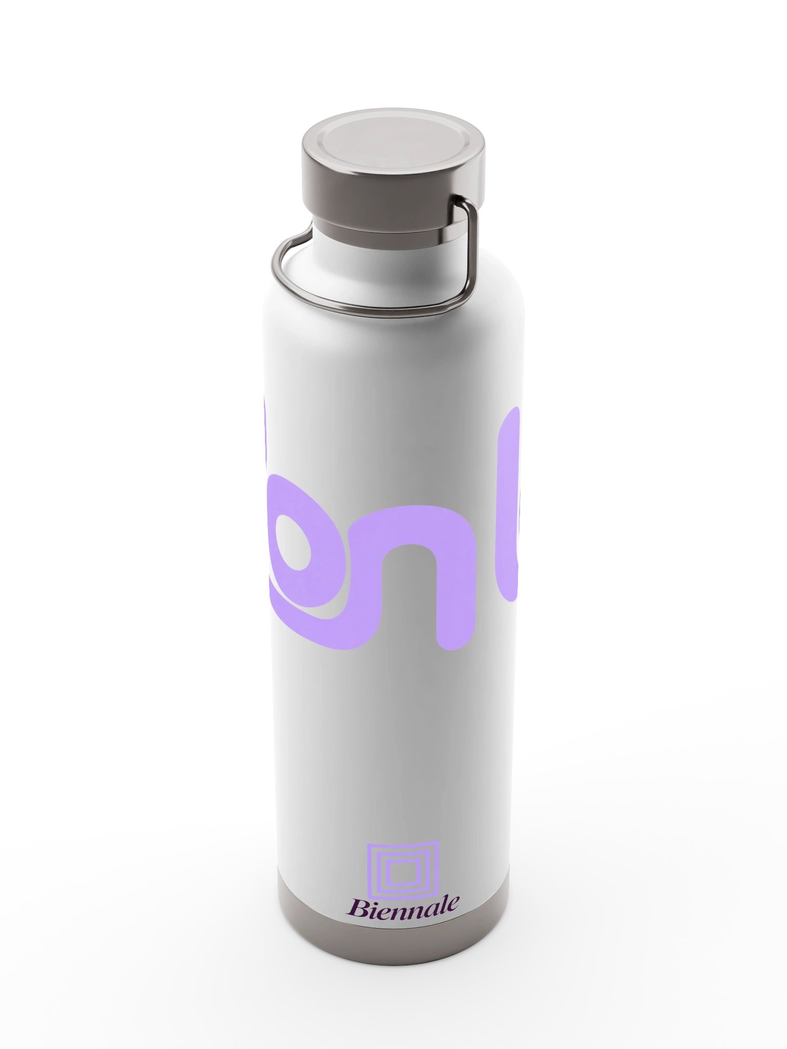 London Biennale Purple Logo Bottle product image (7)
