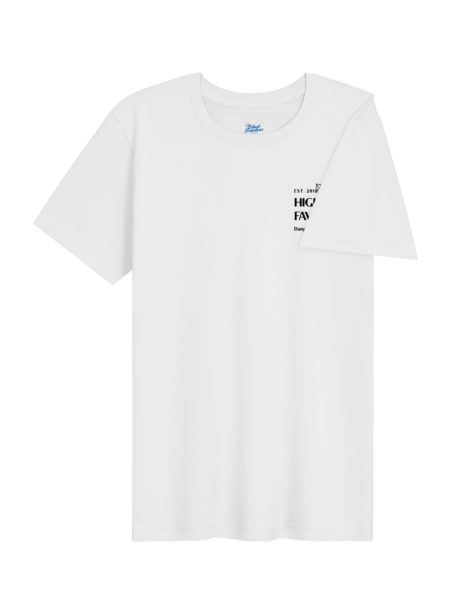 Highly Favored. Dangerously literate. White tee. product image (4)