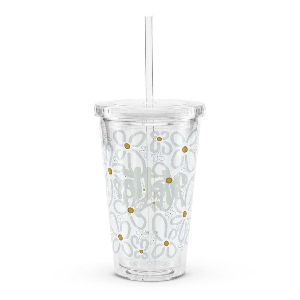 You Matter Flower Clear Cup product image (3)