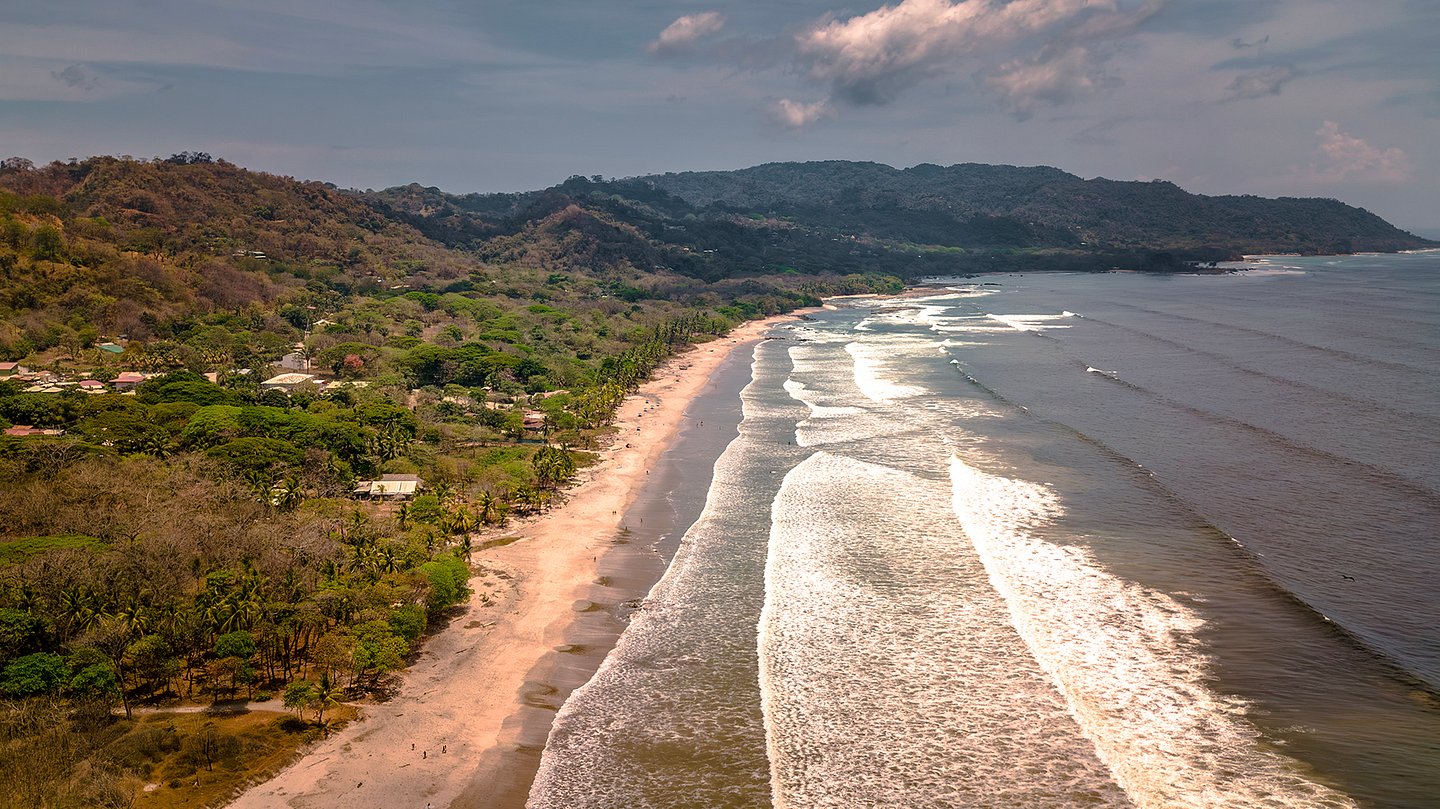 Playa Santa Teresa from above, Costa Rica