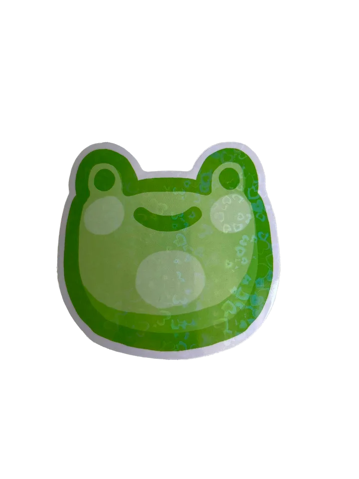 2.5" Green Marty Sticker product image (1)