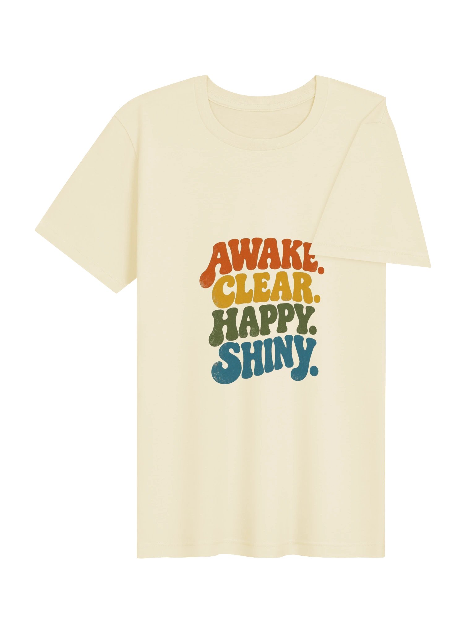 Awake Clear Happy Shiny — Retro product image (13)