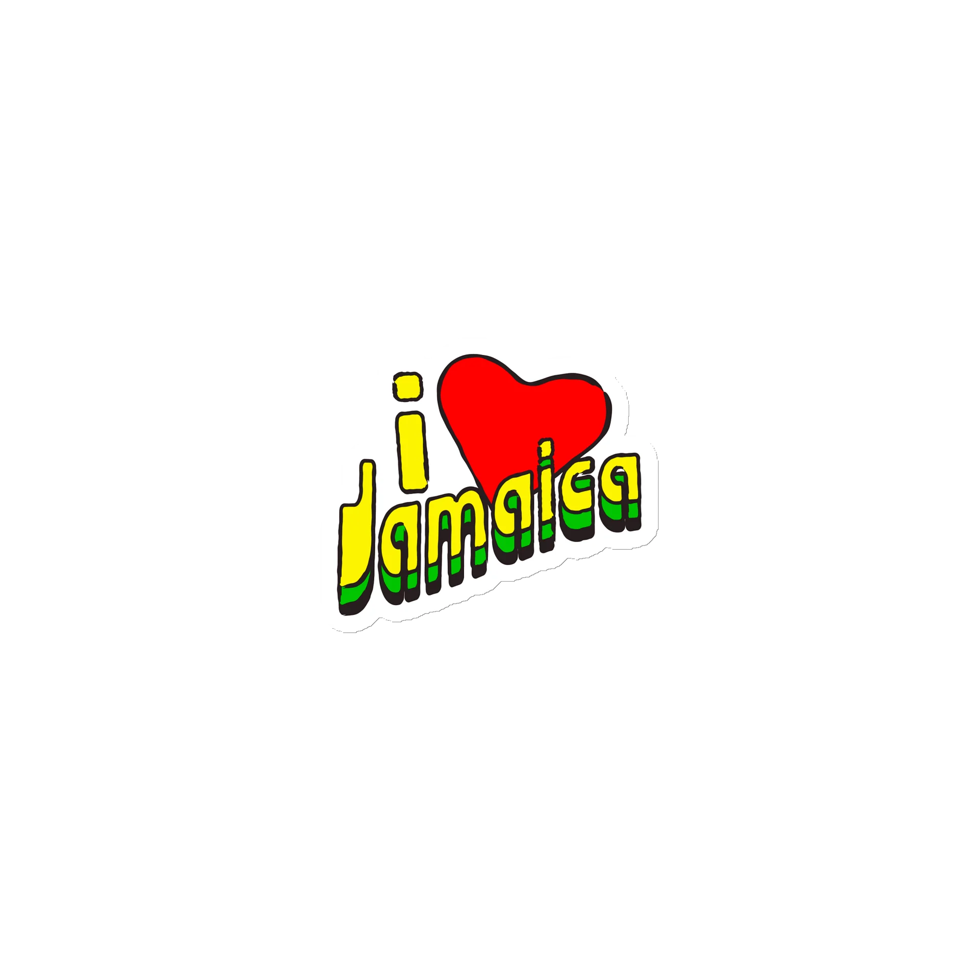 I <3 Jamaica - Magnet product image (1)