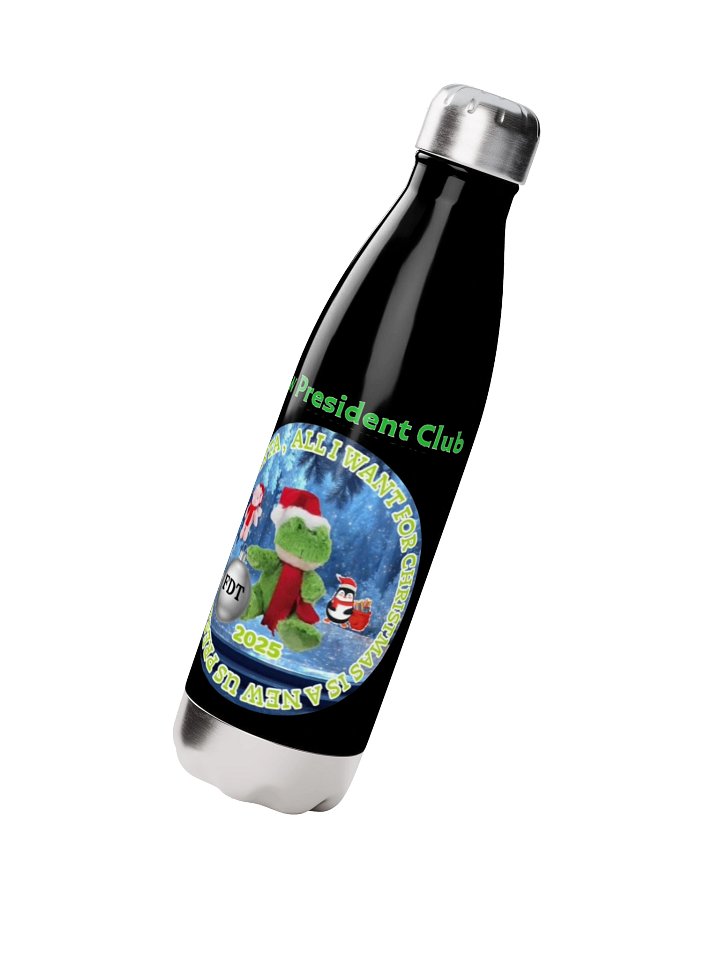 New President Club, Froggy Christmas Water Bottle 2025 edition product image (3)