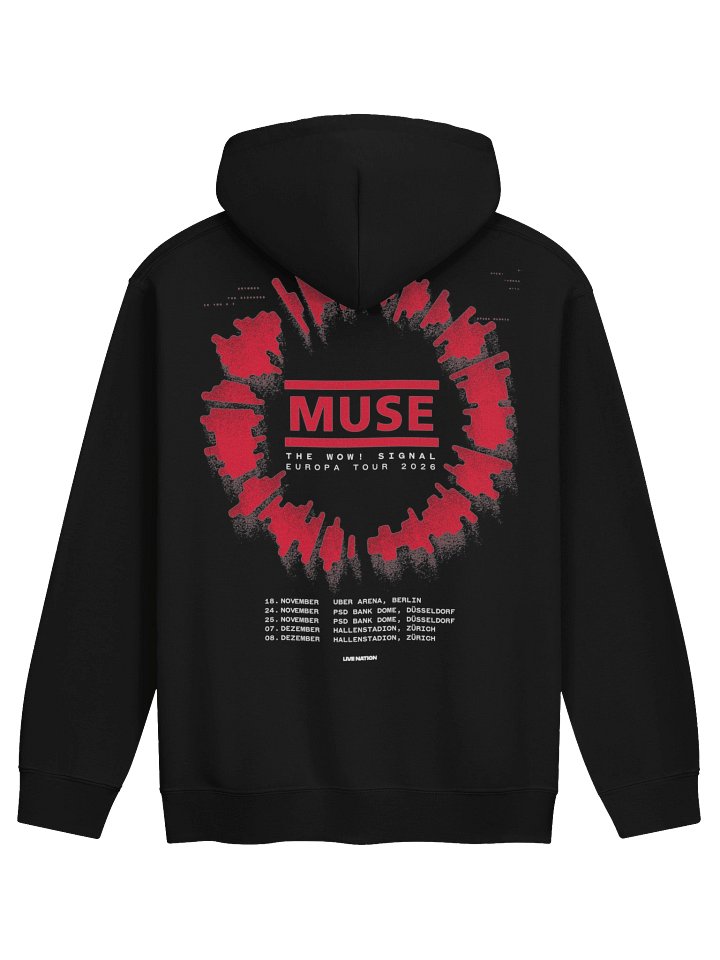 Muse – The Wow! Signal Europa Tour Merch Hoodie product image (2)