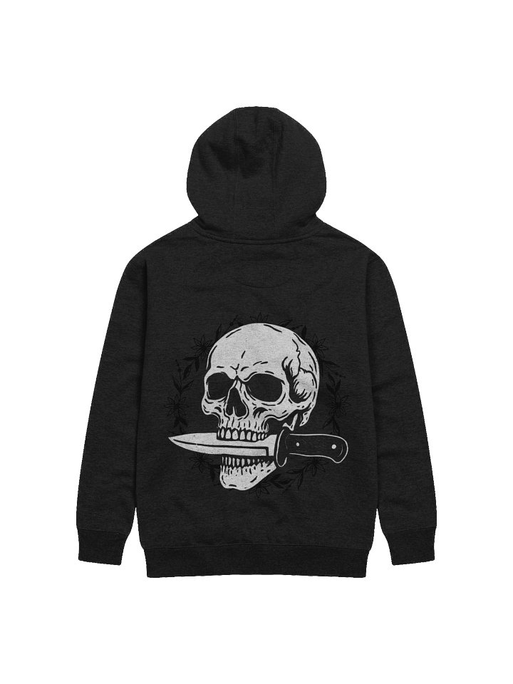Skull & Knife - Unisex Hoodie (Black) product image (2)