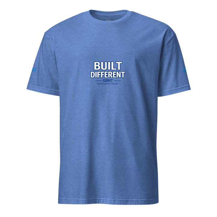 GBMT “Built Different” T-Shirt | God Brought Me Through Collection | Anthony Johnson product image (2)