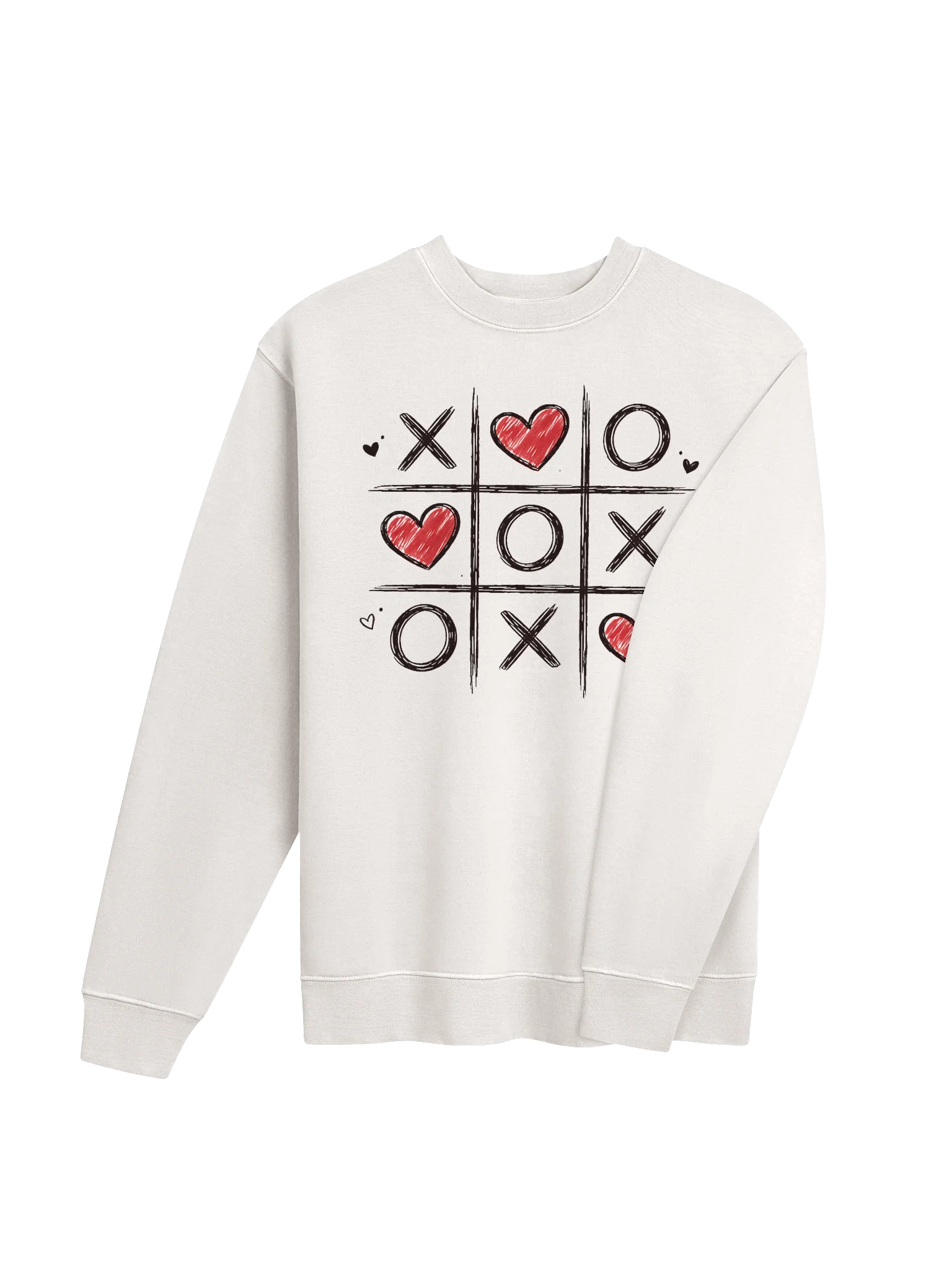 XOXO Tic-Tac-Toe Pigment-Dyed Crewneck Sweatshirt product image (20)