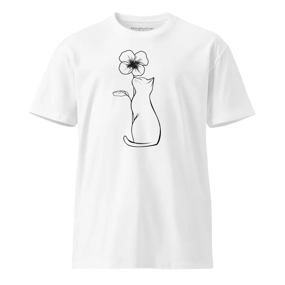 Pansy Cat Supreme Comfort Crew Neck T-Shirt product image (2)