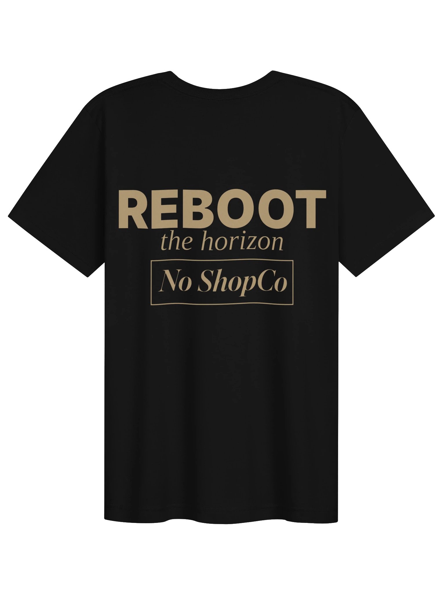 No Reboot the Horizon Sand Unisex Tee product image (10)