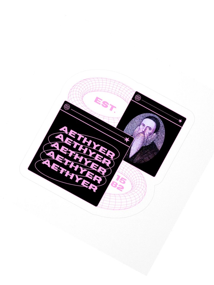 Surfing the Aethers Stickers product image (2)