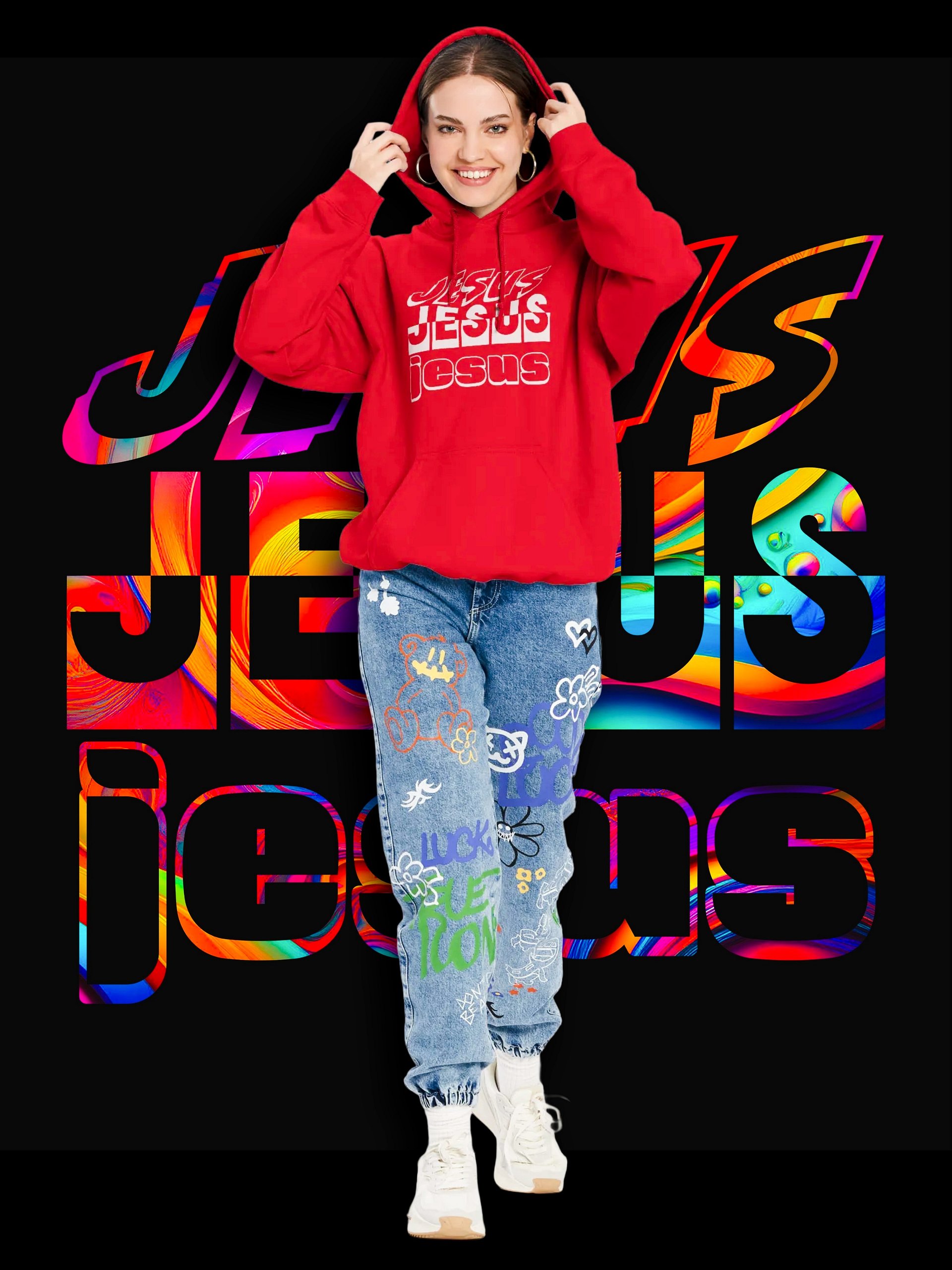 The Name of Jesus Collection - Gildan Classic Hoodie product image (2)