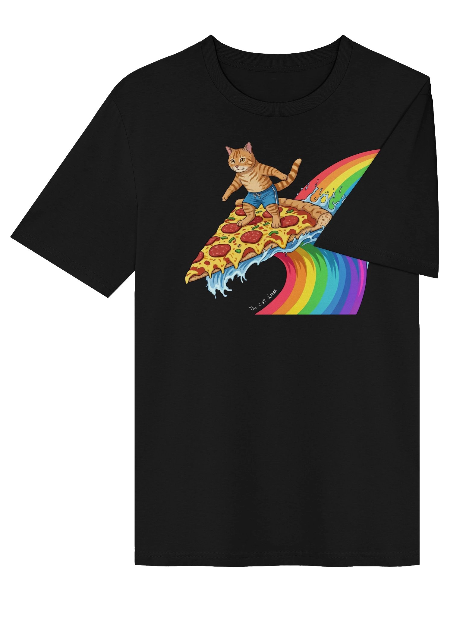 Pizza Cat T-shirt product image (3)