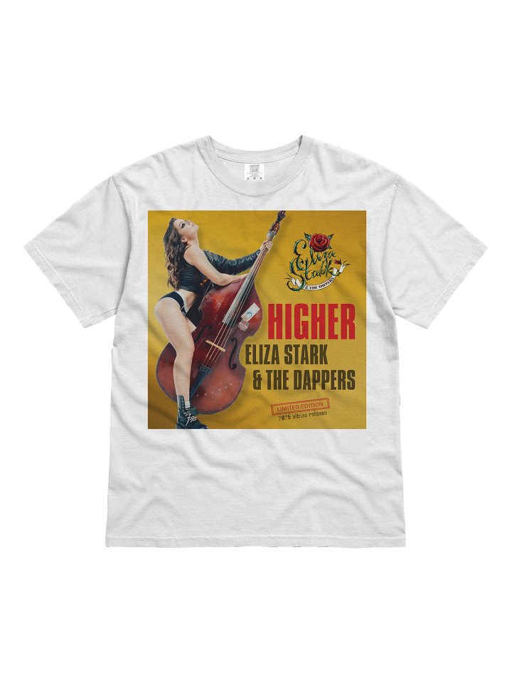 Higher Tee - White (Man's Fit) product image (1)
