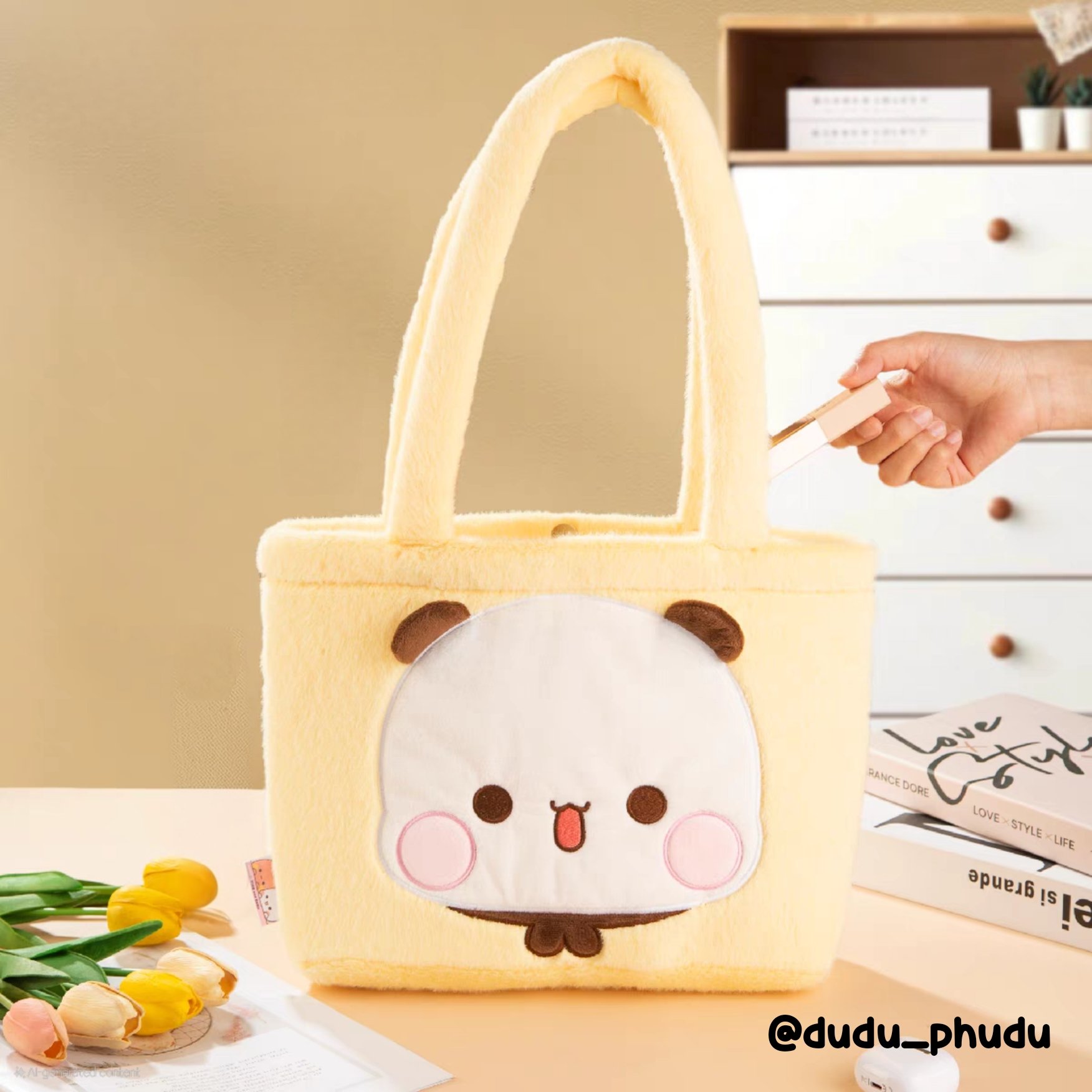 Cute Bubu Tote Bag product image (1)