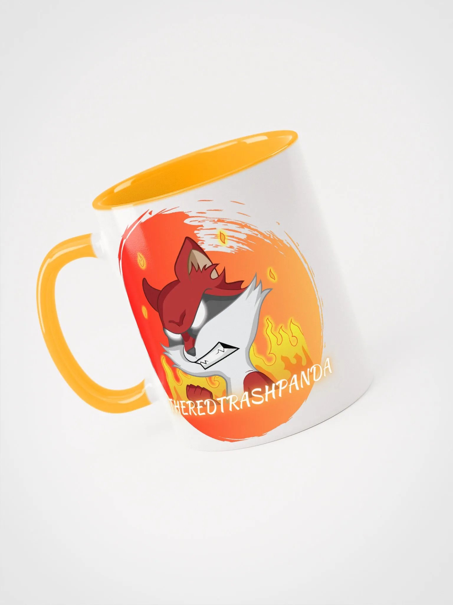 Raging Red Trash Panda Ceramic Mug product image (9)