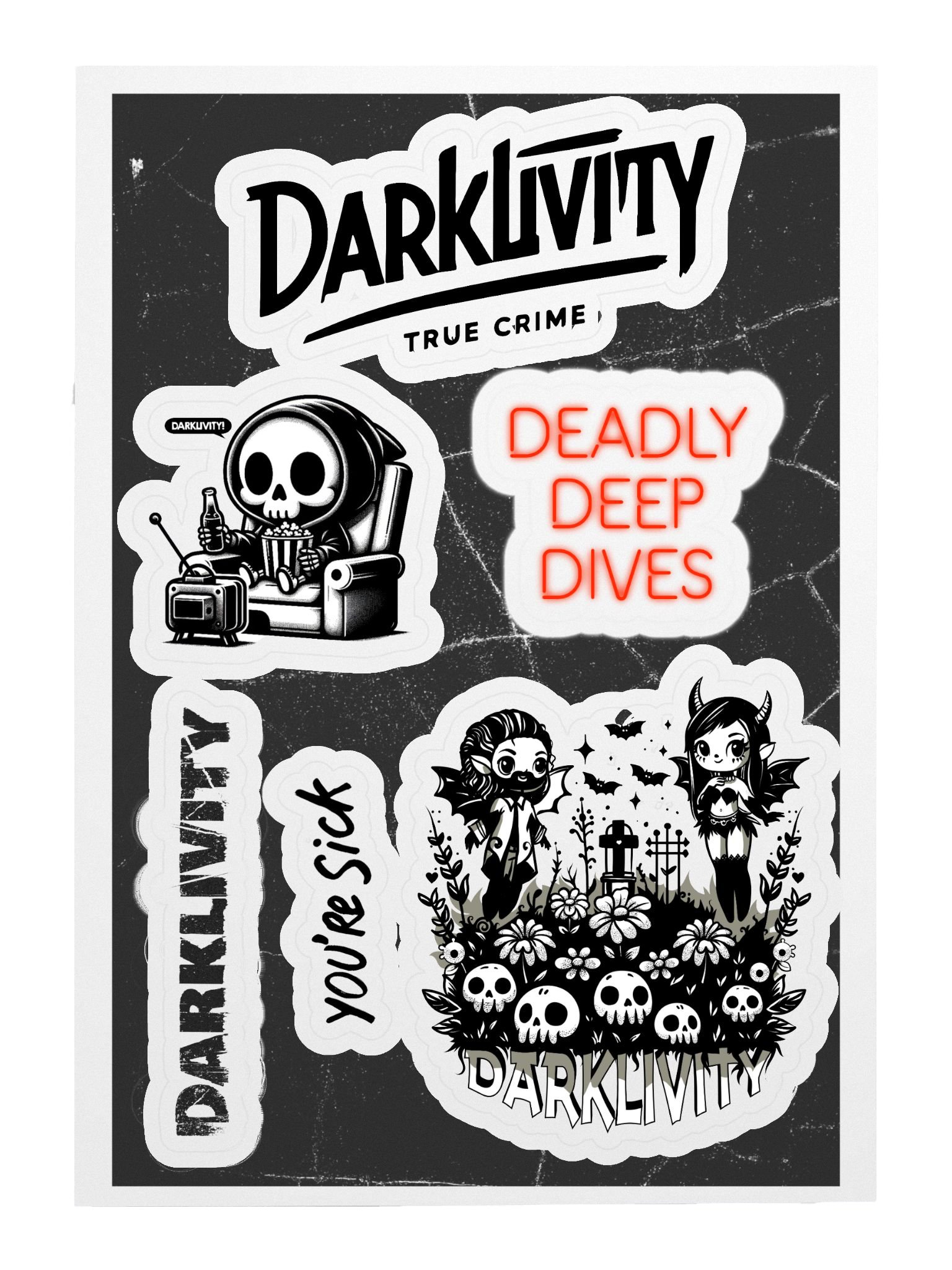 DARKLIVITY Sticker Sheet product image (1)