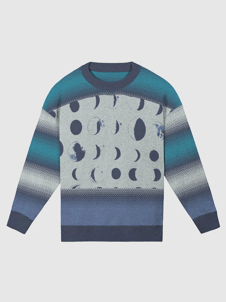 Lunar Phases Relaxed Knitted Sweater product image (1)