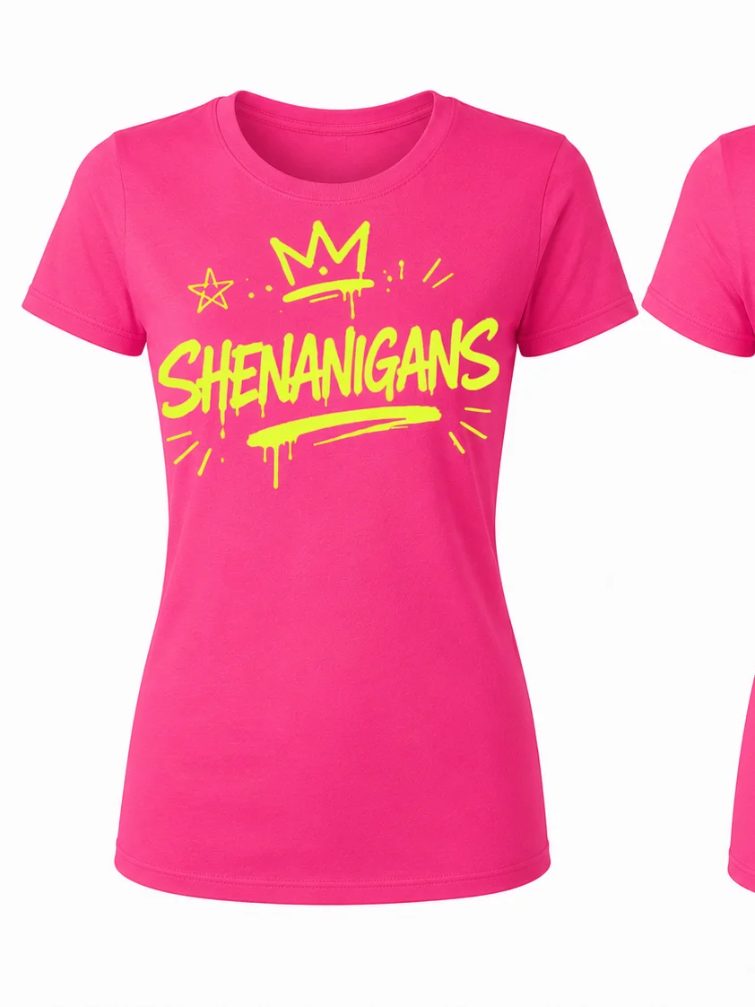 Women's Shenanigans Shirt (pink) product image (1)
