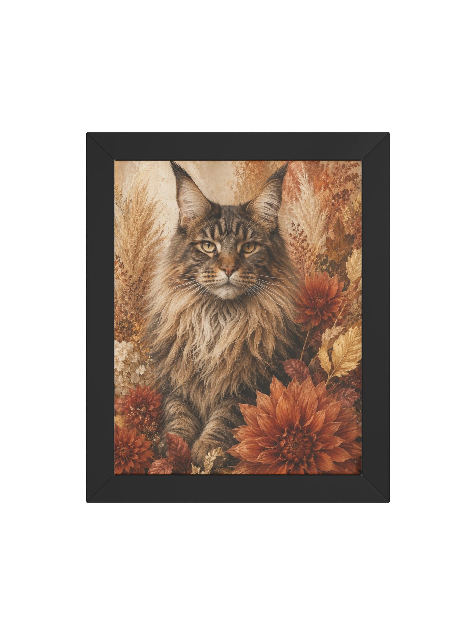 Autumn Cat Framed Matte Poster product image (4)