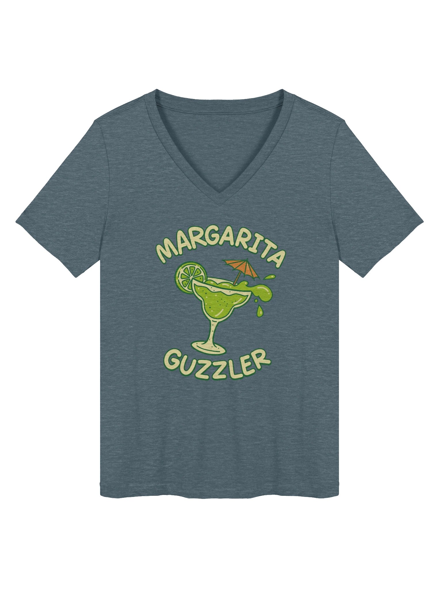 Women's Margarita Guzzler V Neck Tee Shirt product image (34)