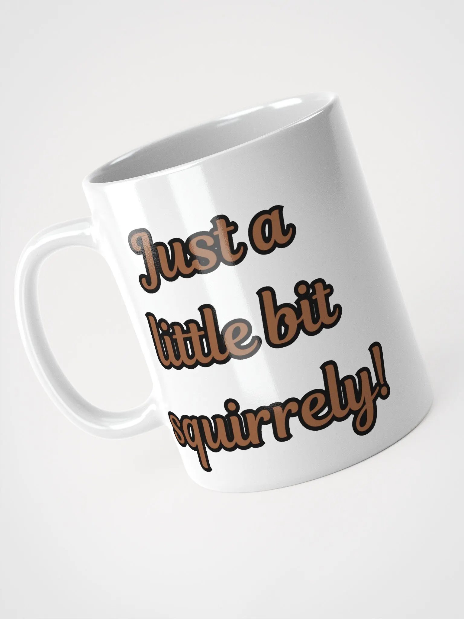 Squirrelly Delight White Glossy Mug product image (3)